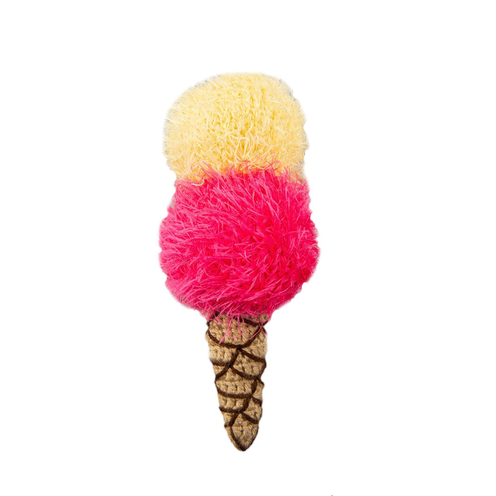 Icecream - Handmade Squeaky Dog Toy
