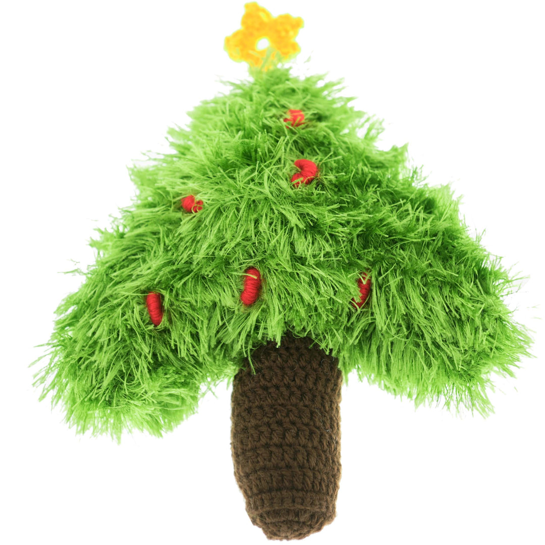 Christmas Tree - Handmade Squeaky Dog Toy