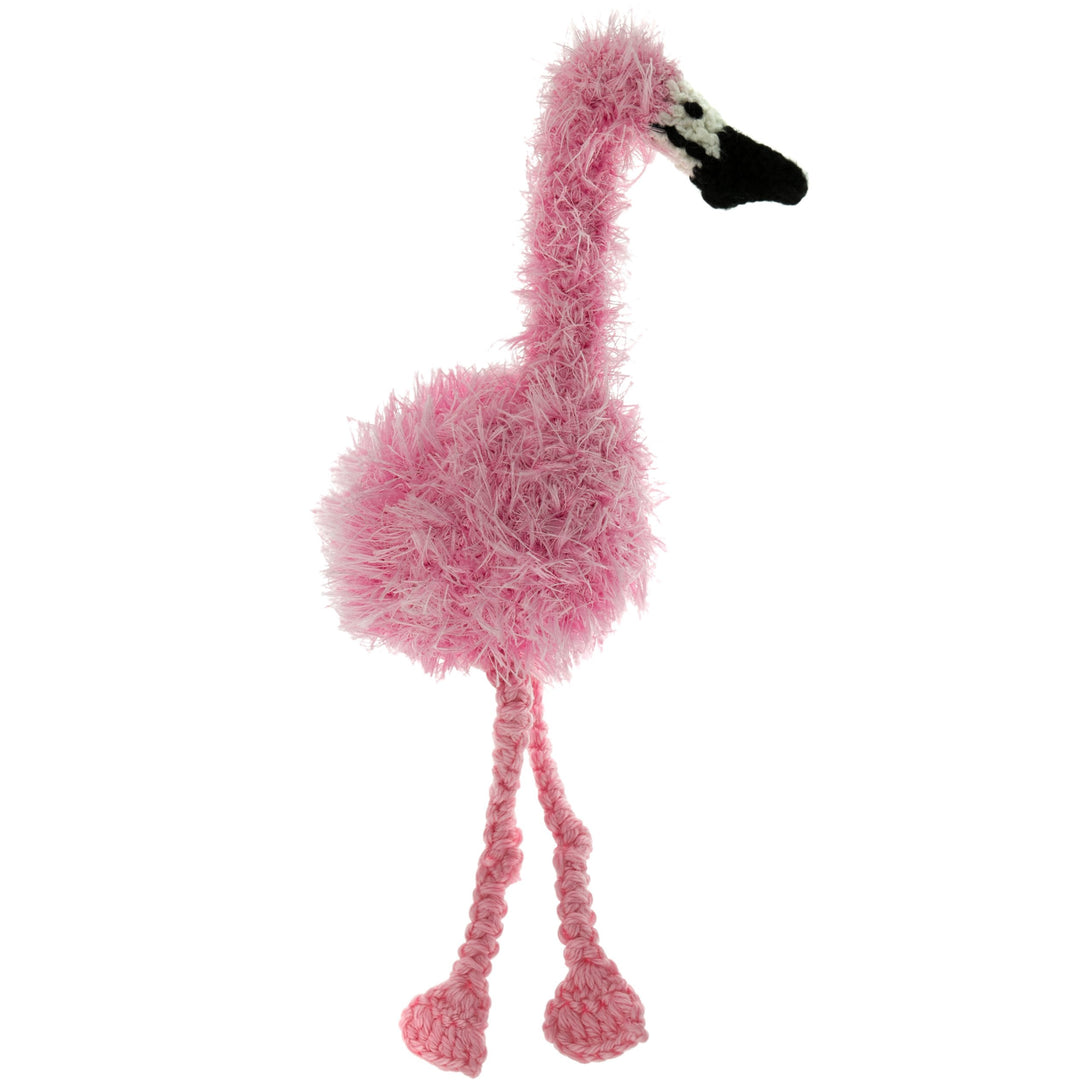 Flamingo - Handmade Squeaky Dog Toy