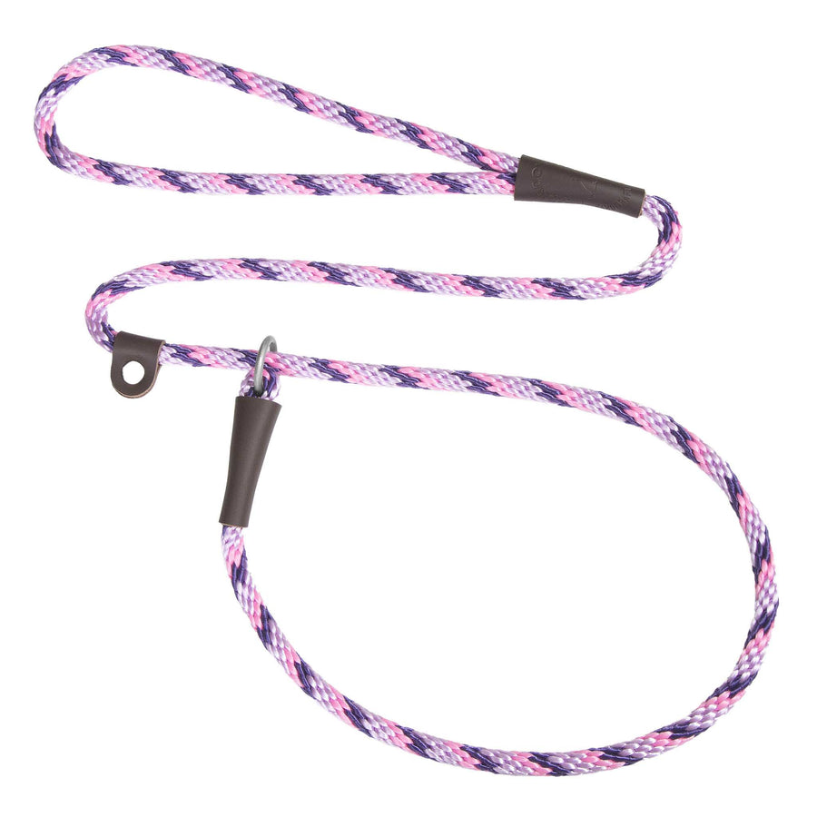 Mendota Clip Leash Small - lengths 3/8in x 4ft(10mm x1.2m) Made in the USA - Twist - Seafoam