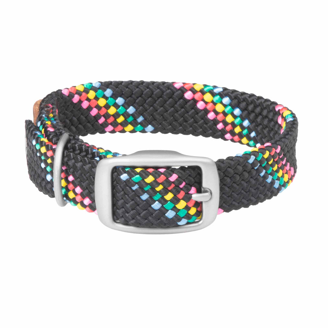 Mendota Double Braid Collar - Satin Nickel