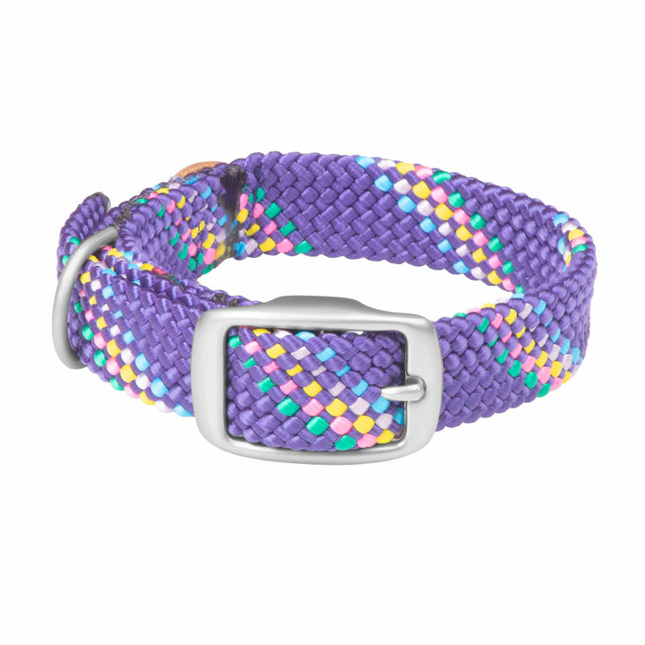 Mendota Double Braid Collar - Satin Nickel