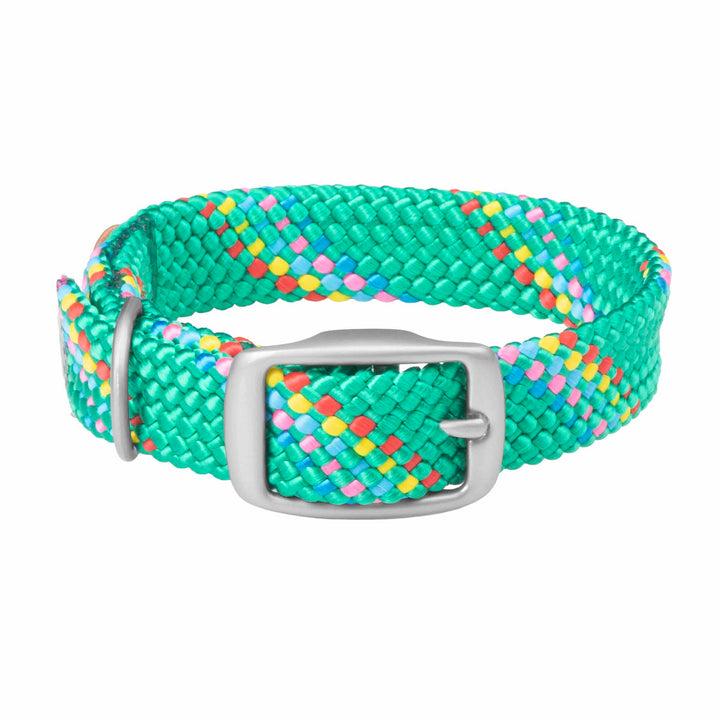 Mendota Double Braid Collar - Satin Nickel