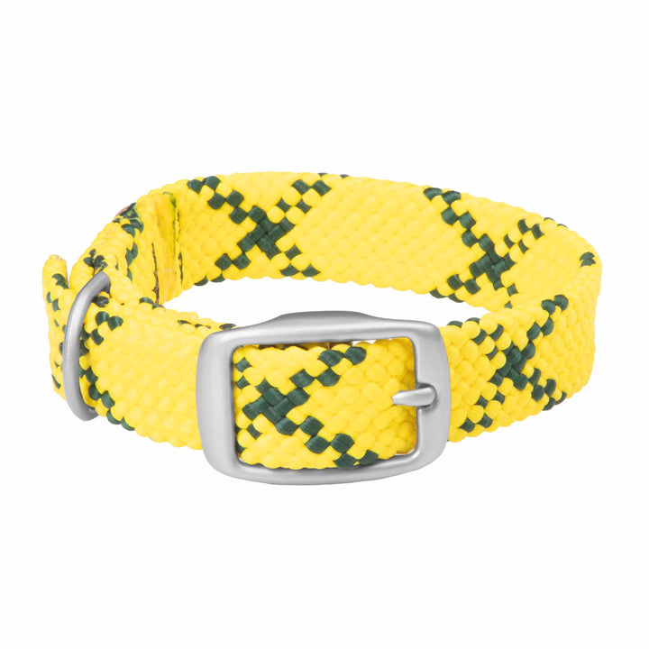 Mendota Double Braid Collar - Satin Nickel