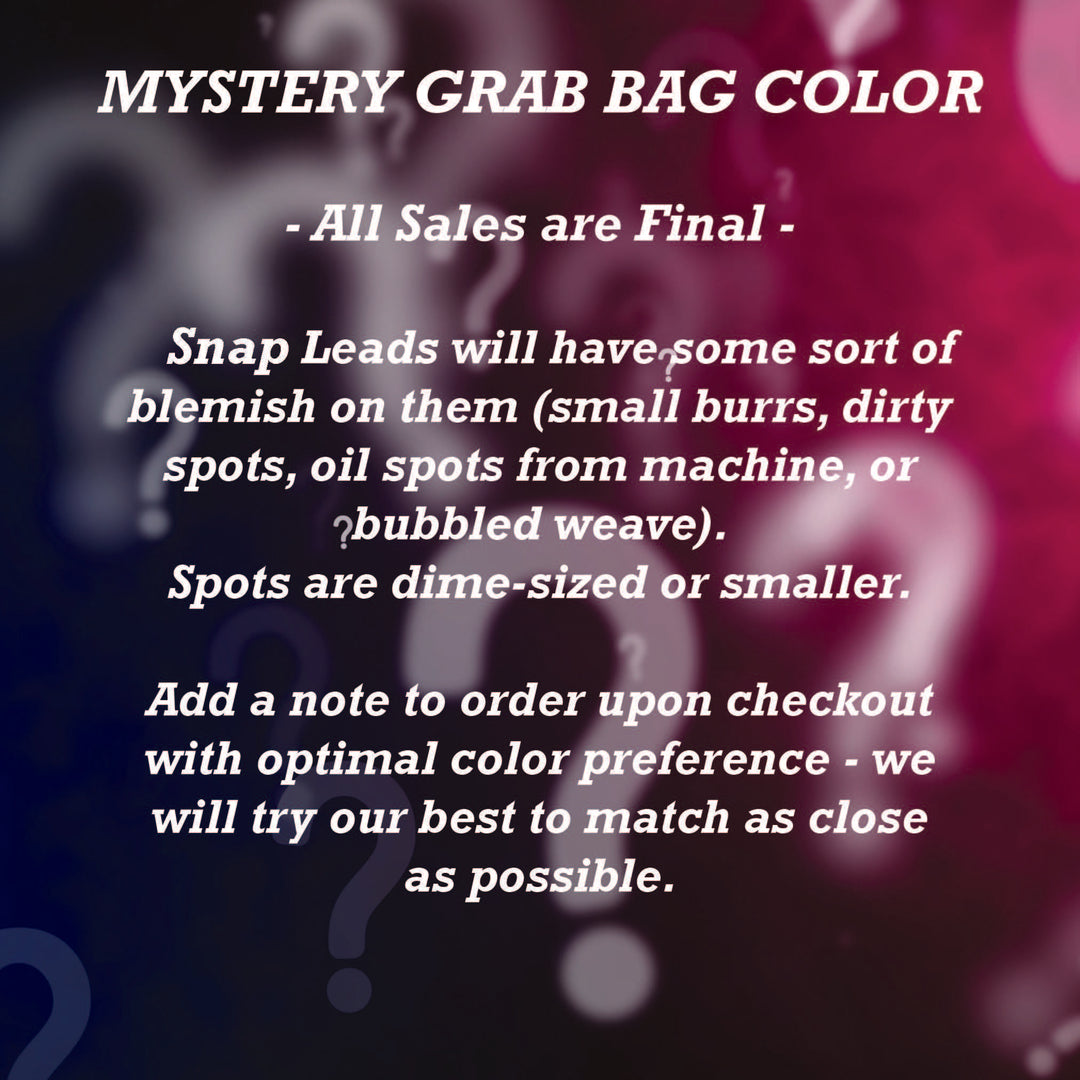 BLEMISHED Snap Leashes - Mystery Grab Bag Color