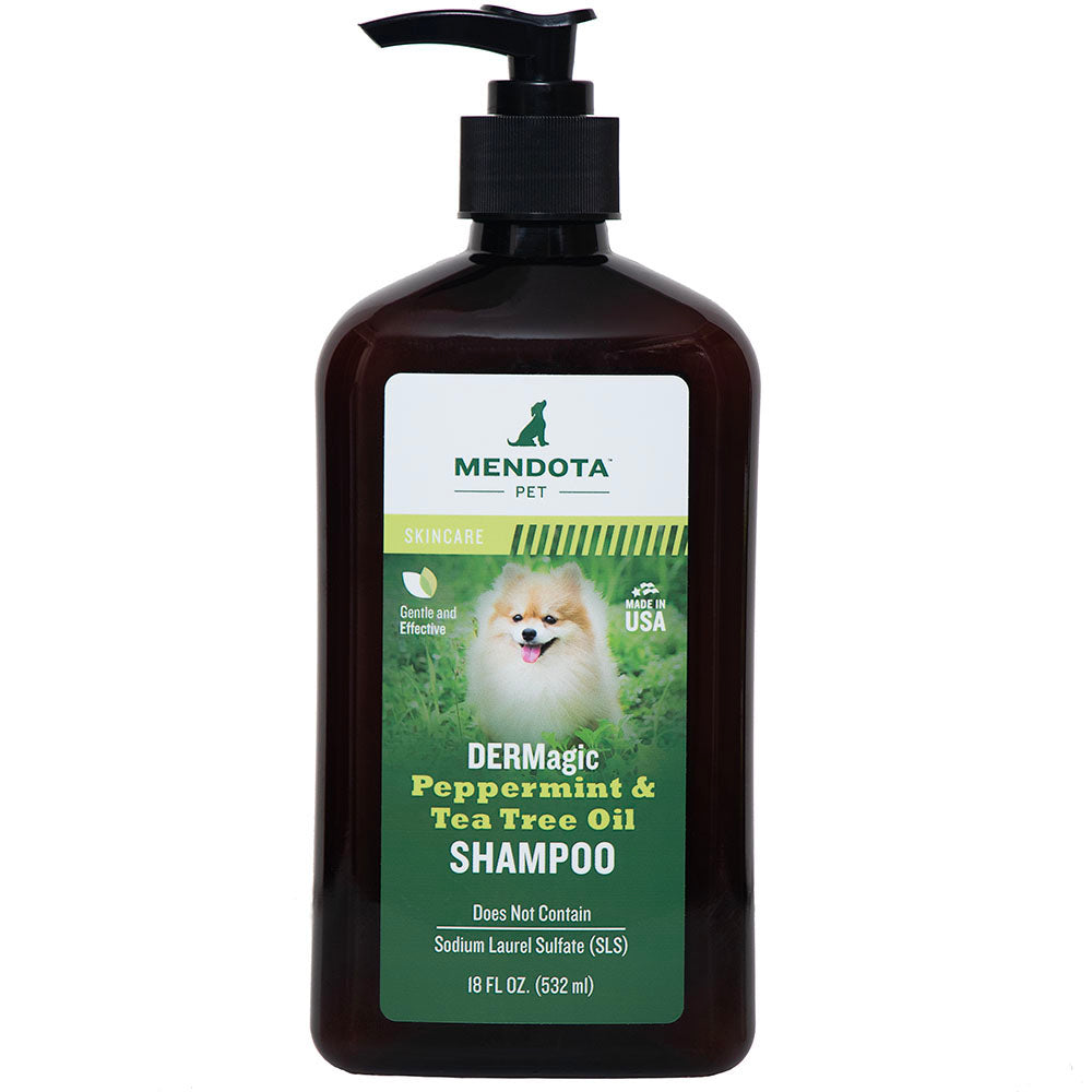 DERMagic Peppermint & Tea Tree Oil Shampoo - BONUS SIZE 18 oz.