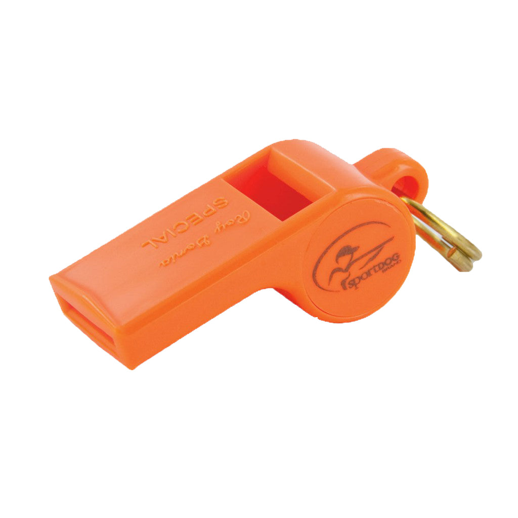 Roy Gonia Training Whistle w/Pea - Orange