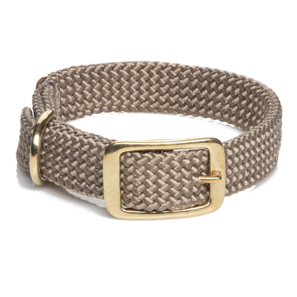 Mendota Double Braid Collar - Brass