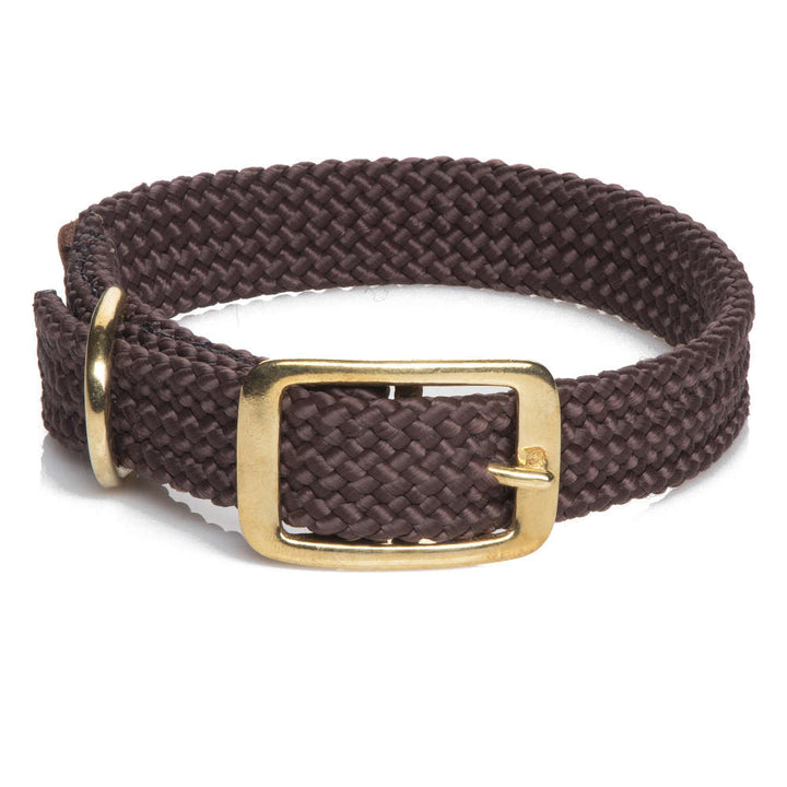 Mendota Double Braid Collar - Brass