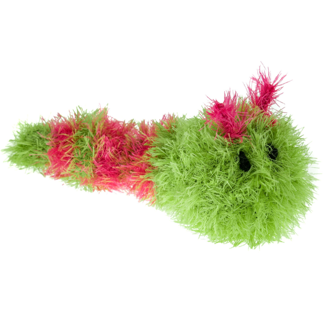 Caterpillar - Handmade Squeaky Dog Toy