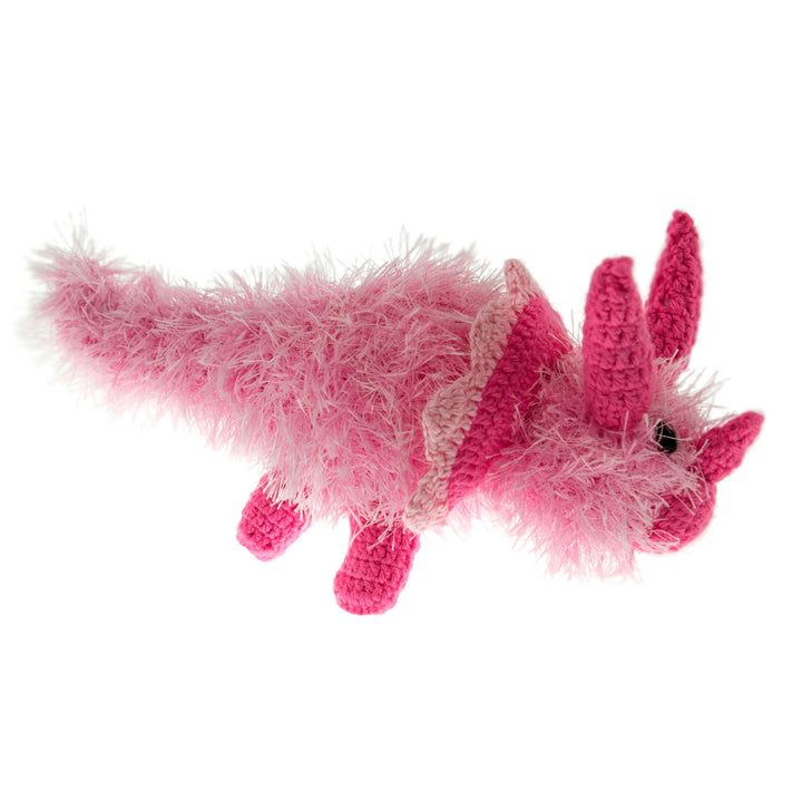 Dinosaur - Handmade Squeaky Dog Toy