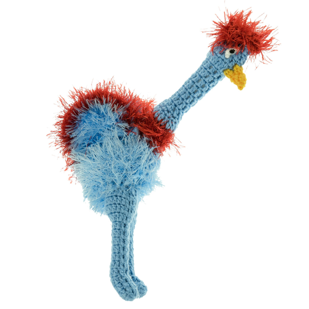 Ostrich - Handmade Squeaky Dog Toy
