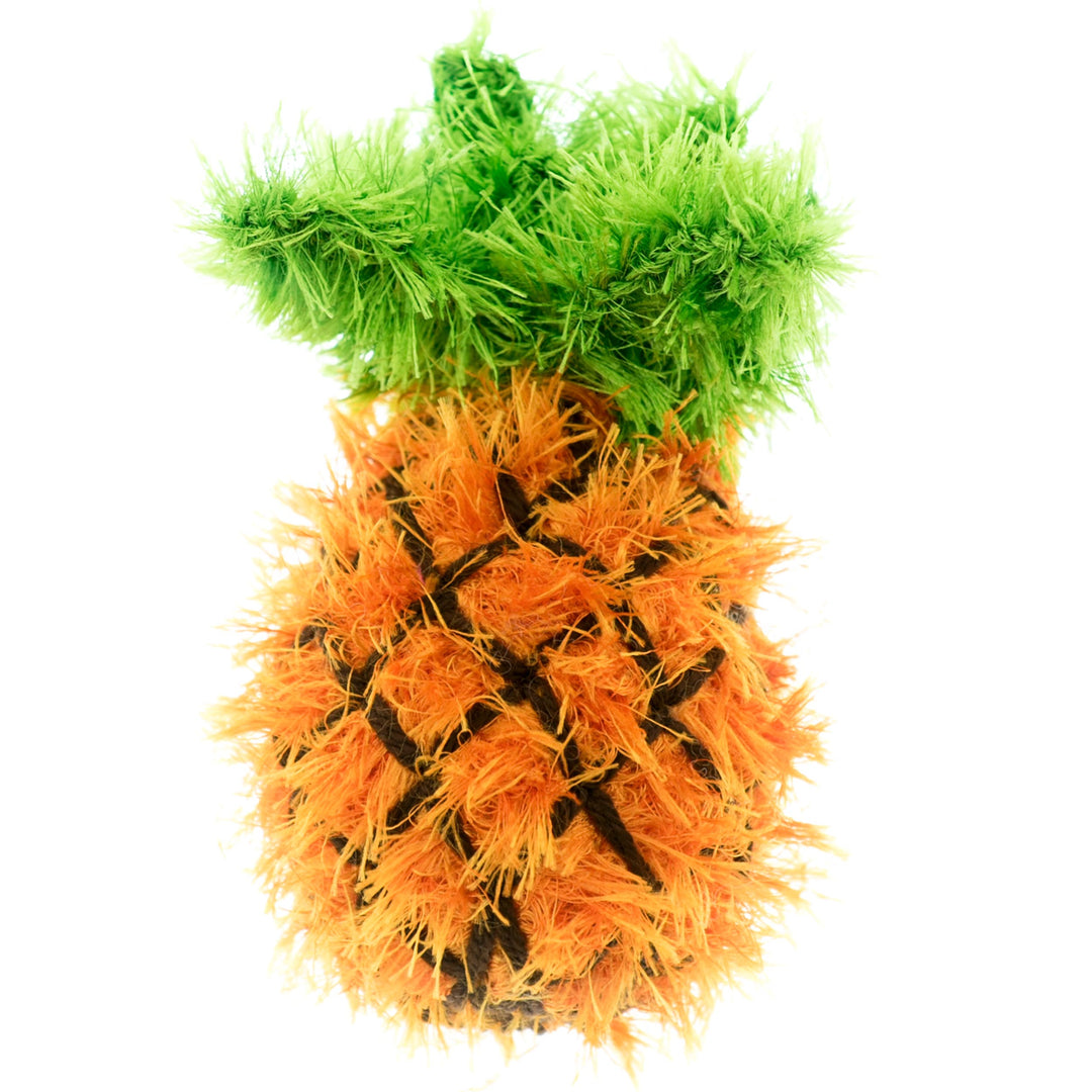 Pineapple - Handmade Squeaky Dog Toy
