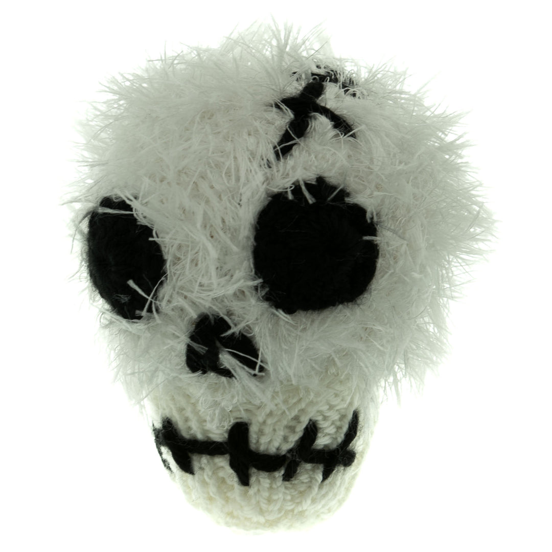 Skull - Handmade Squeaky Dog Toy