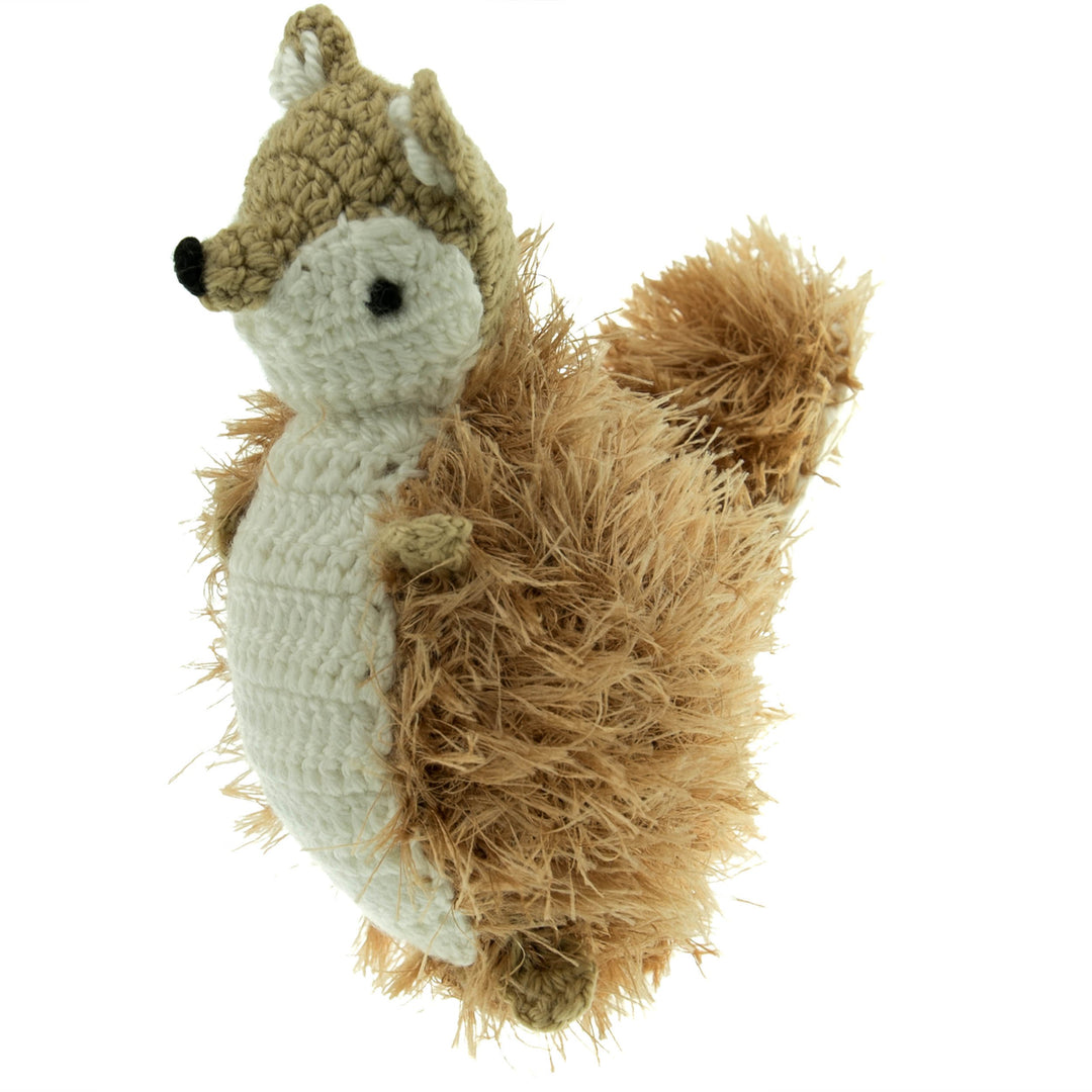 Squirrel - Handmade Squeaky Dog Toy