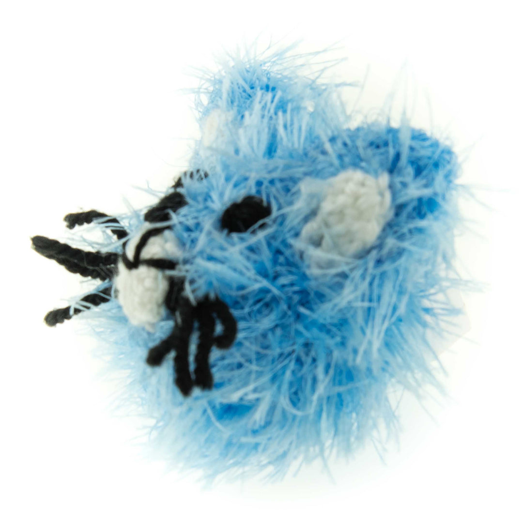 BallHead Cat - Handmade Squeaky Dog Toy